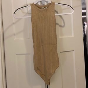 Abercrombie & Fitch Scuba Sweater Knit Bodysuit